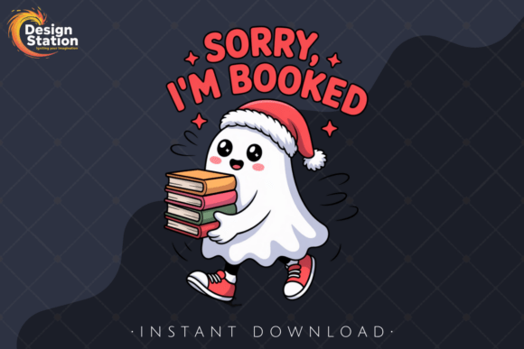 Download Christmas Ghost Book PNG Sublimation - Png Collection