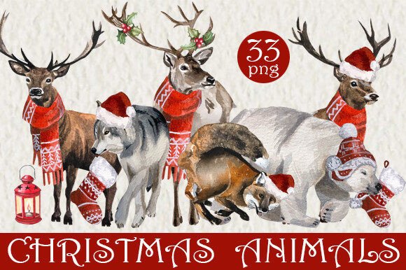 Download Christmas Clipart. Forest Animals PNG - Png Collection