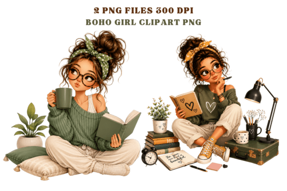 Download Boho Girl PNG, Messy Bun Fashion Girl - Png Collection