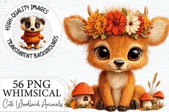 Download Cute Woodland Animals PNG Clipart - Png Collection
