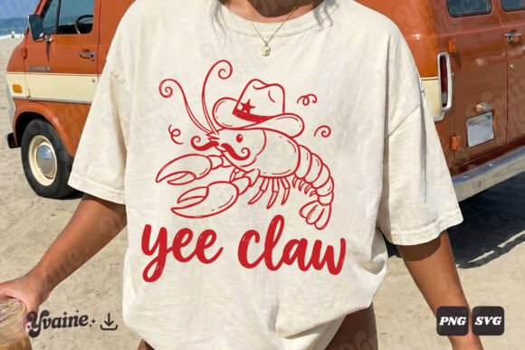 Download Funny Summer SVG PNG Lobster Cowboy - Png Collection