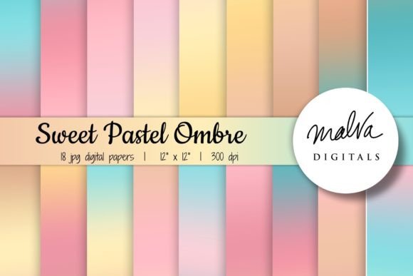 Download Sweet Pastel Colors Ombre Backgrounds - Pastel colors Collection