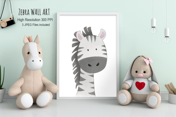 Download Cute Zebra for Baby Room Decoration - Baby room decoration Collection