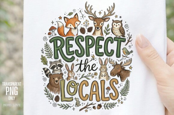 Download Respect the Locals Woodland Animals PNG - Png Collection