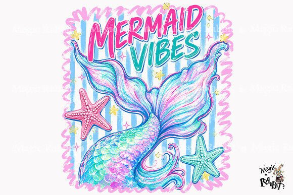 Download Mermaid Tail Summer Vibes PNG - Png Collection