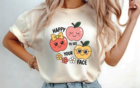 Download Happy to See Your Face Teacher Shirt PNG - Png Collection