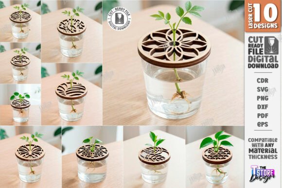 Download Plant Propagation Lid Laser Cut Bundle - Plant Collection