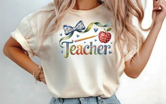 Download Teacher Boho Floral Coquette Shirt PNG - Png Collection
