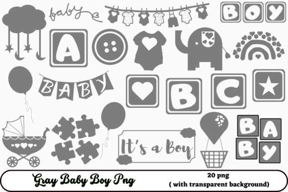 Download Gray Baby Boy Png - Png Collection