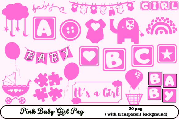 Download Pink Baby Girl Png - Png Collection