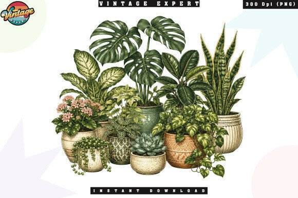Download Indoor Plant Lover Botanical PNG - Plant Collection